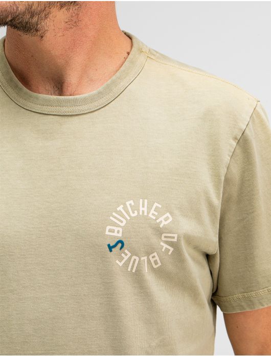 t-shirt khaki Butcher of Blue