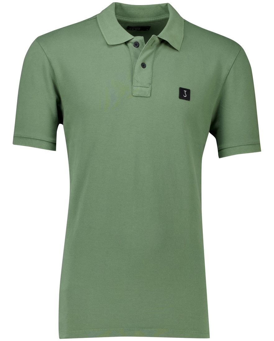 Butcher of Blue polo groen normale fit pique