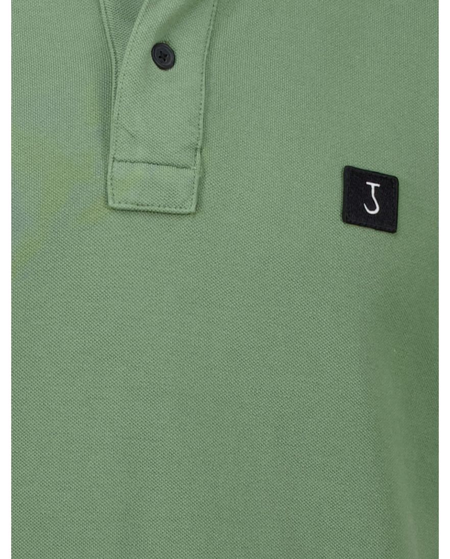 Butcher of Blue polo groen normale fit pique