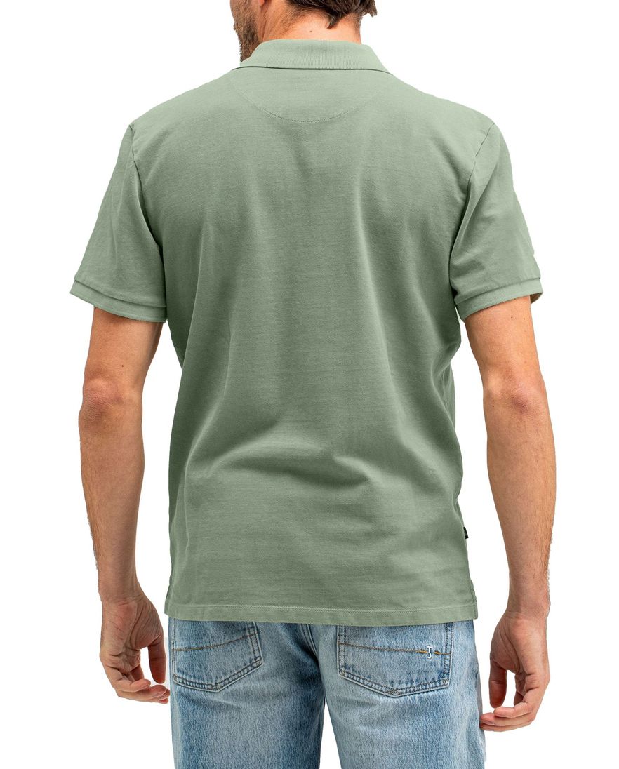 Butcher of Blue polo groen normale fit pique
