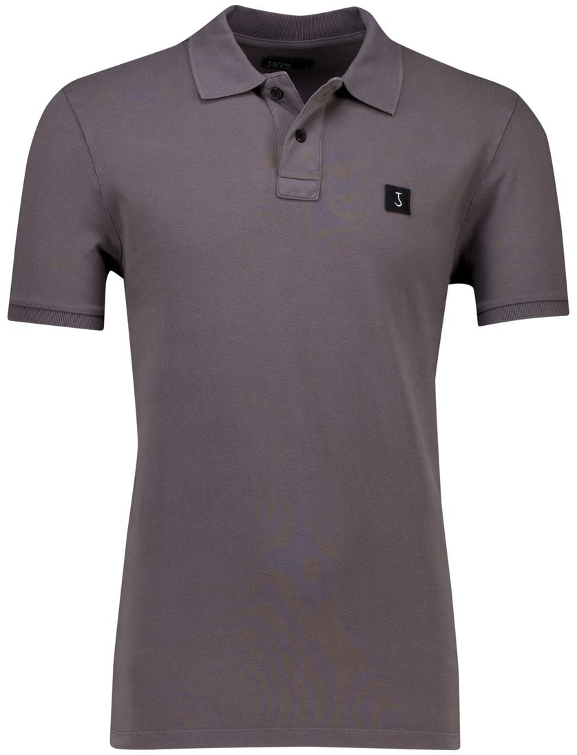 Butcher of Blue army polo donkergrijs pique