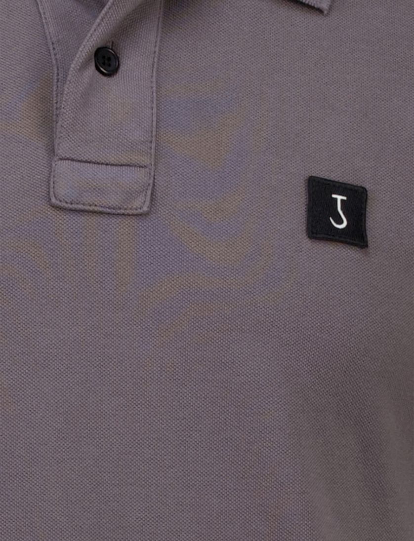 Butcher of Blue army polo donkergrijs pique