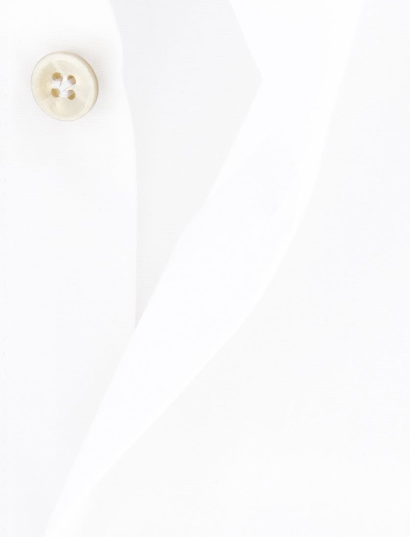 John Miller overhemd wit effen strijkvrij Tailored Fit