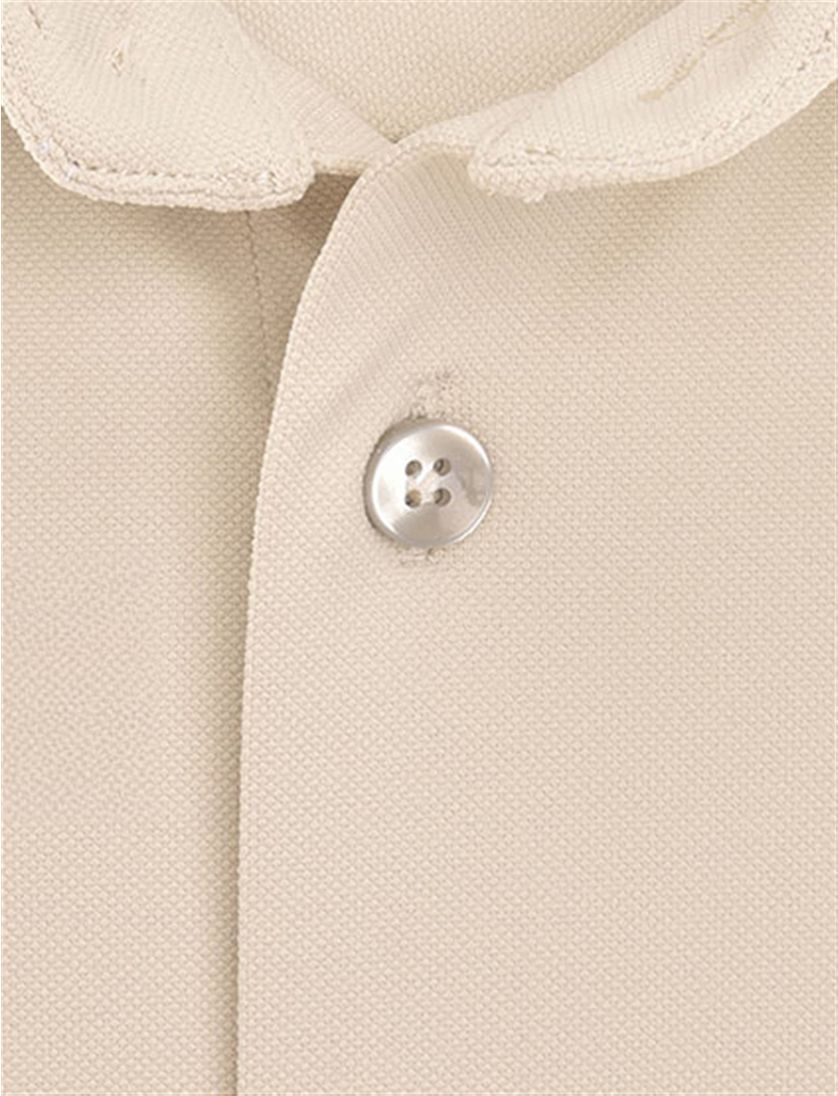 overhemd mouwlengte 7 John Miller bruin effen