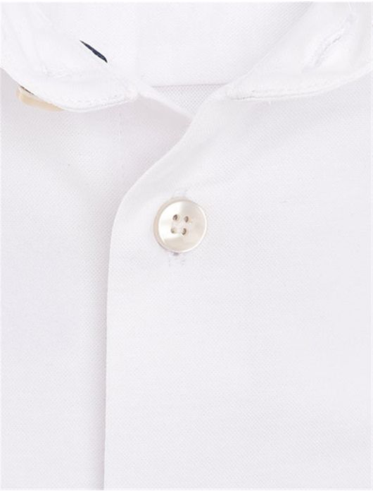 John Miller overhemd wit ml 7