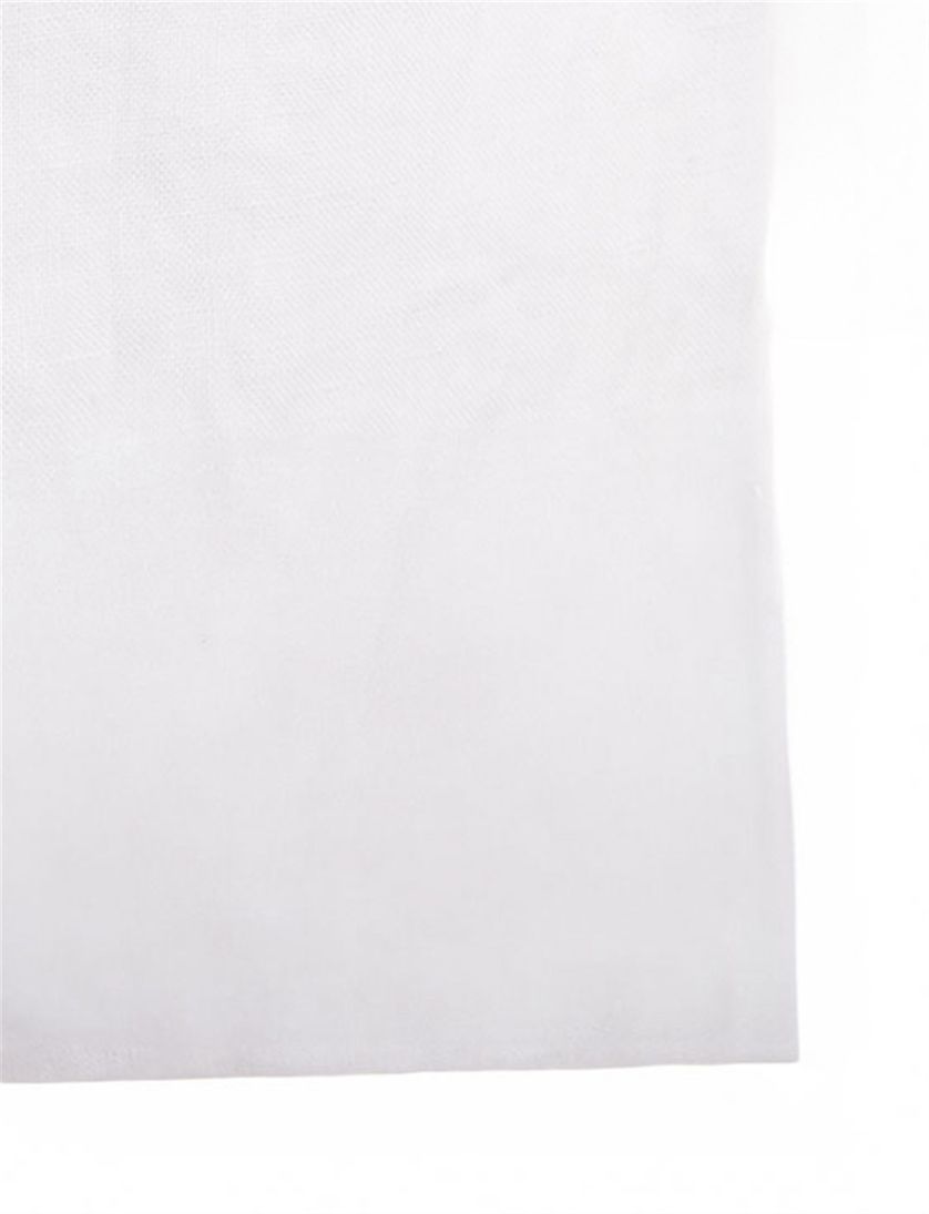 John Miller overhemd wit mouwlengte 7 linnen