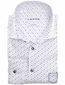 Ledub overhemd Modern Fit wit geprint