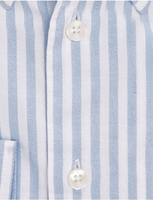 Ledub overhemd Modern Fit gestreept