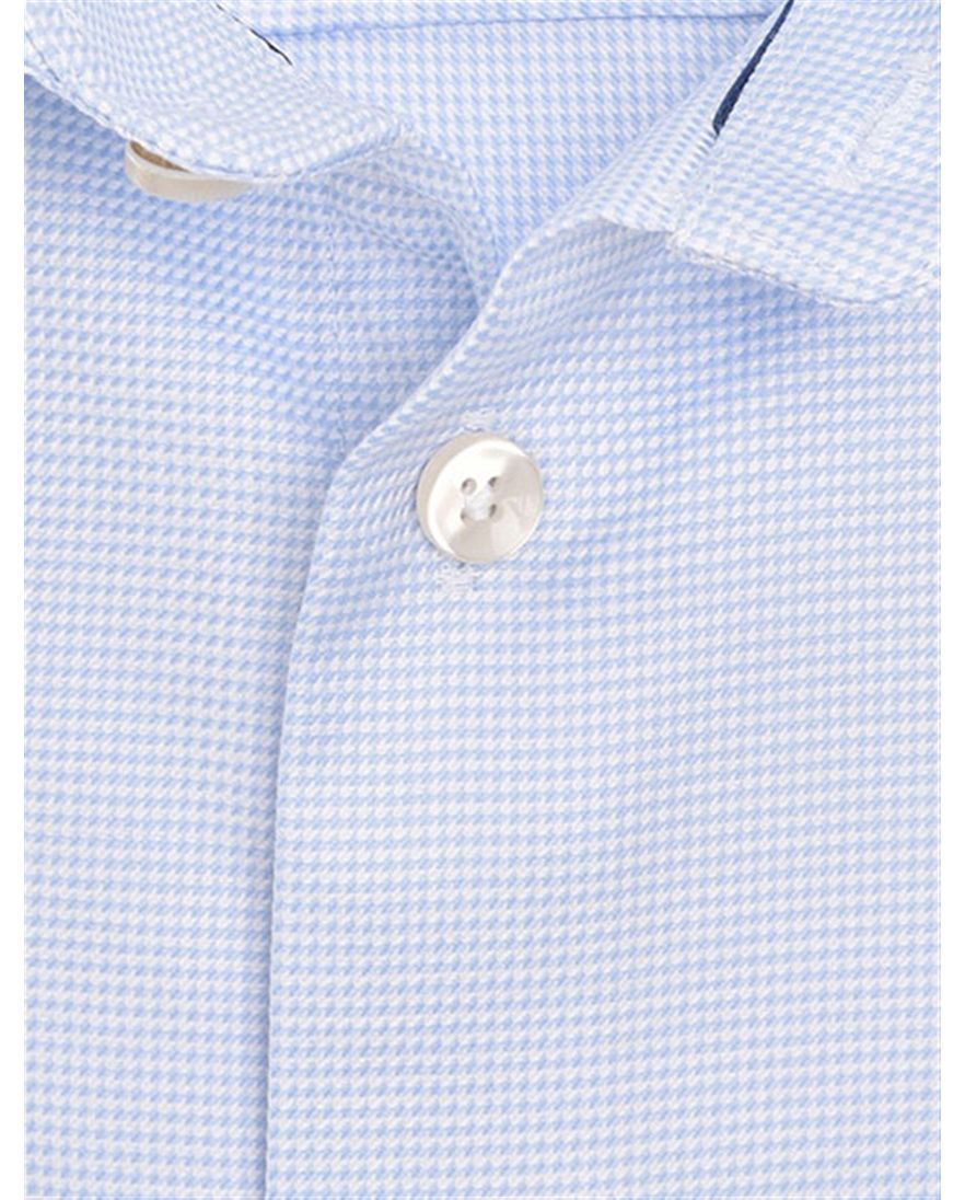 John Miller Tailored Fit business overhemd lichtblauw effen