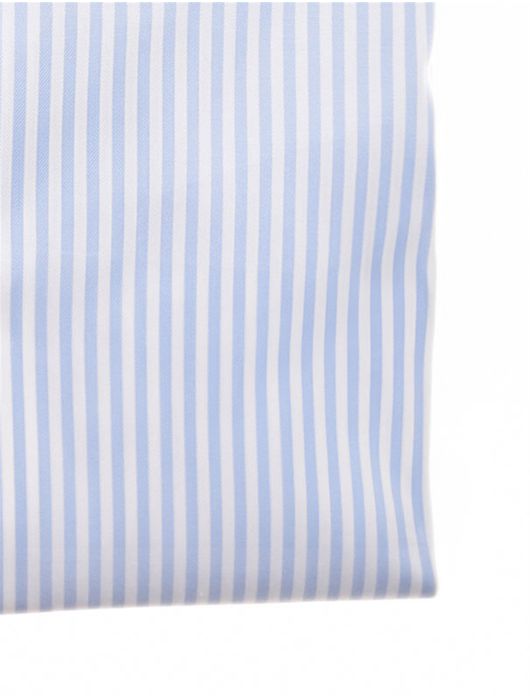 John Miller overhemd lichtblauw strepen