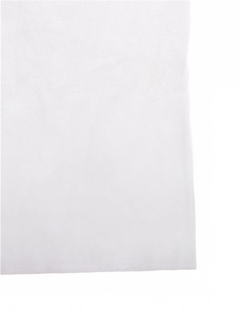 John Miller overhemd wit effen Tailored Fit 100% linnen