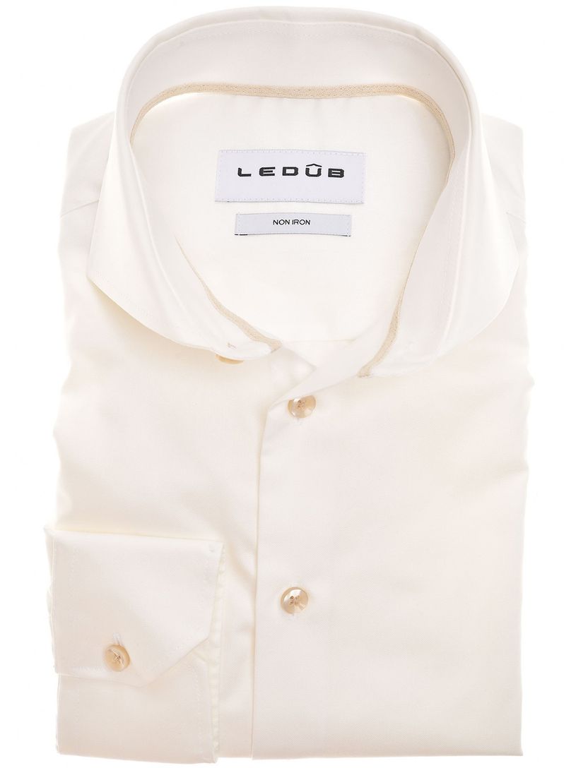 katoenen Ledub overhemd mouwlengte 7 normale fit