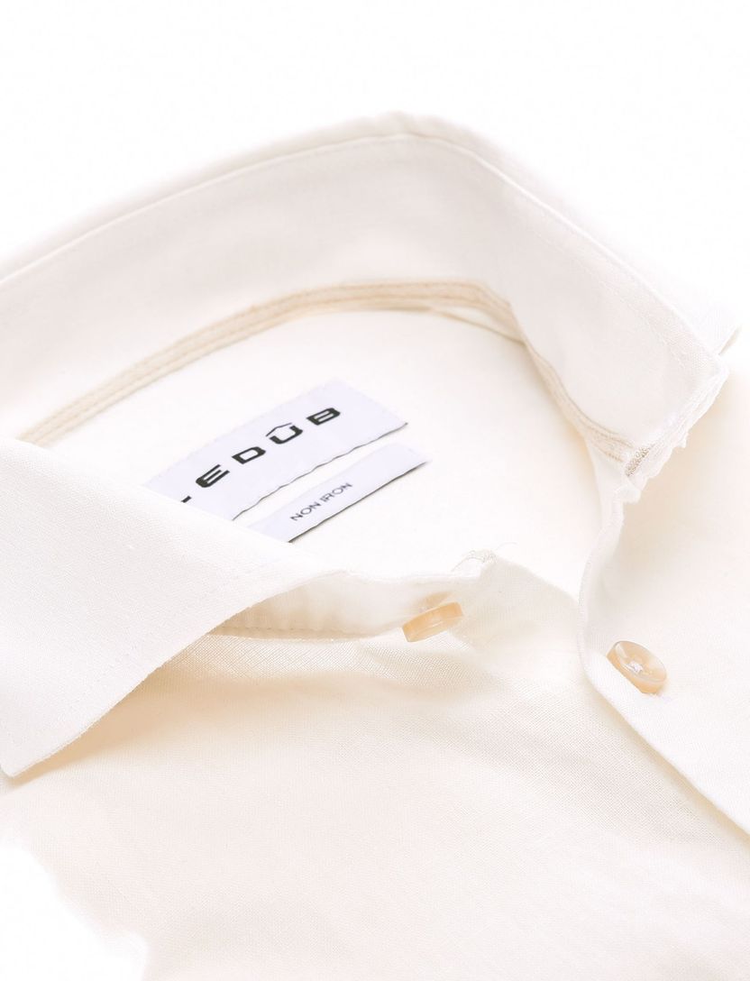 katoenen Ledub overhemd mouwlengte 7 normale fit