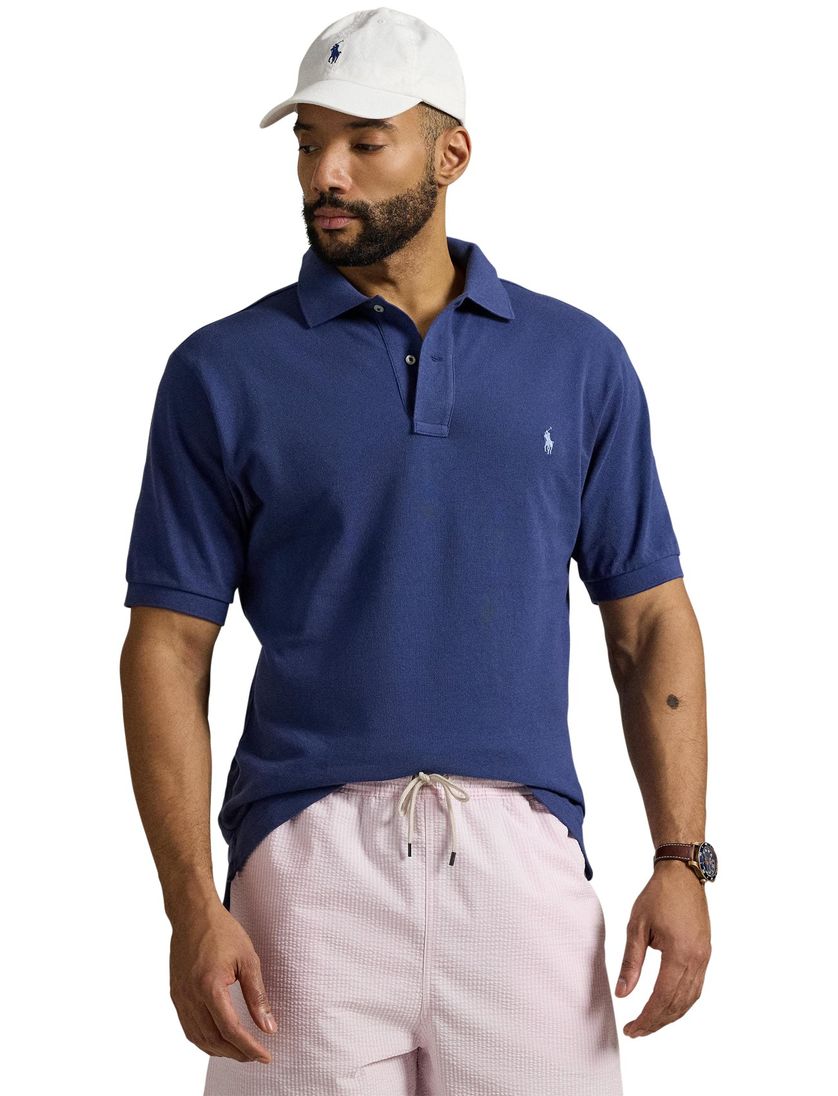 Polo Ralph Lauren polo blauw pique