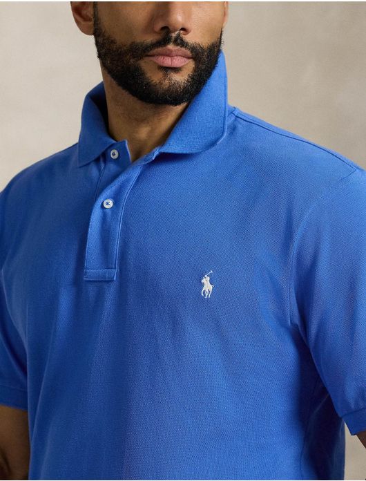 Big & Tall Polo Ralph Lauren polo helderblauw