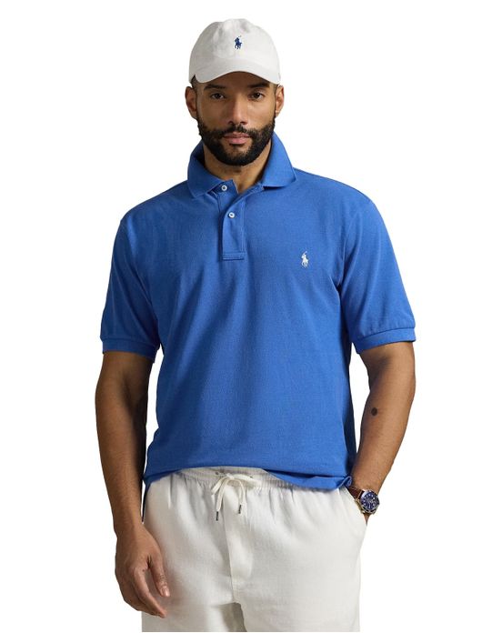 Big & Tall Polo Ralph Lauren polo helderblauw