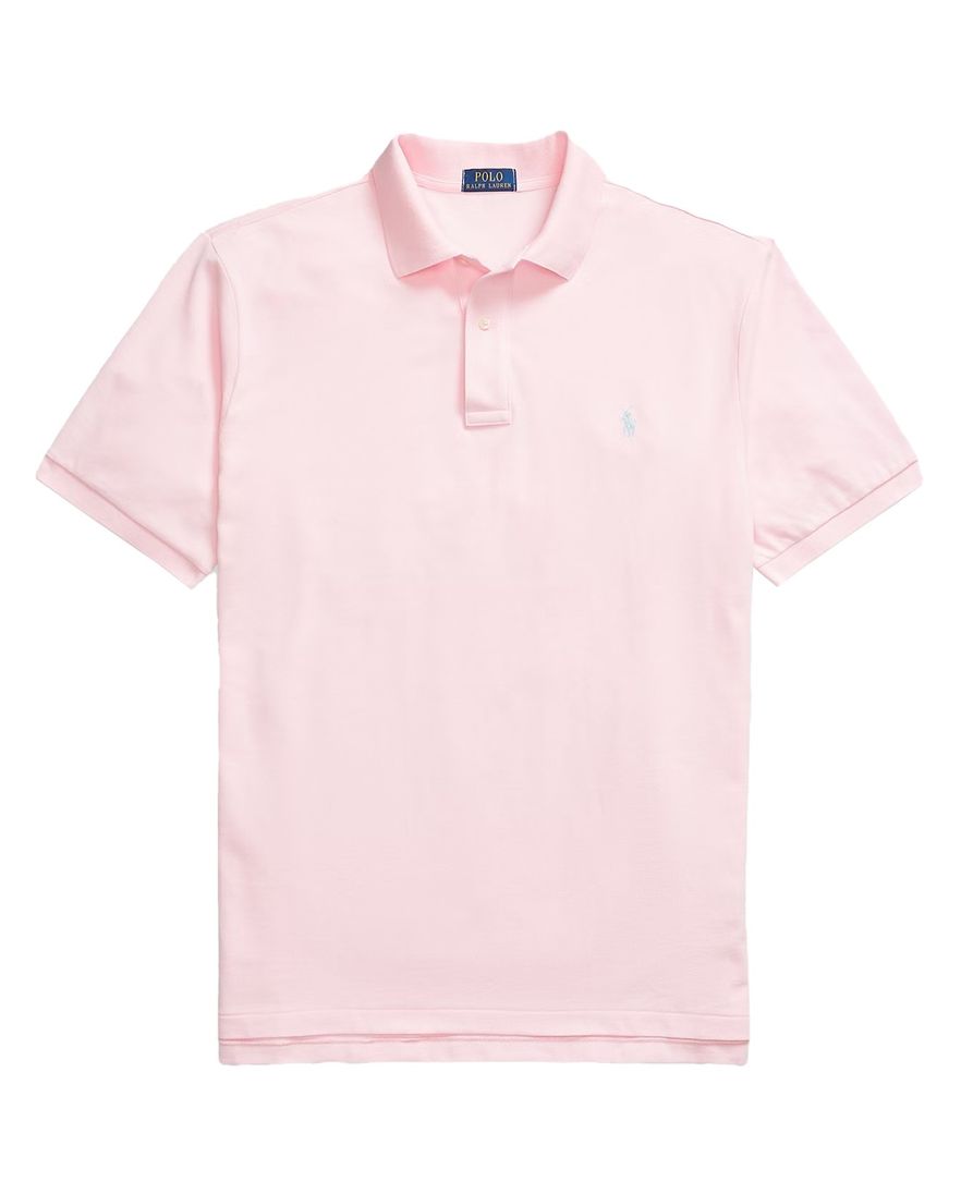 Big & Tall Polo Ralph Lauren polo roze katoen