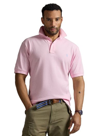 Polo Ralph Lauren Big & Tall Polo Ralph Lauren polo roze effen