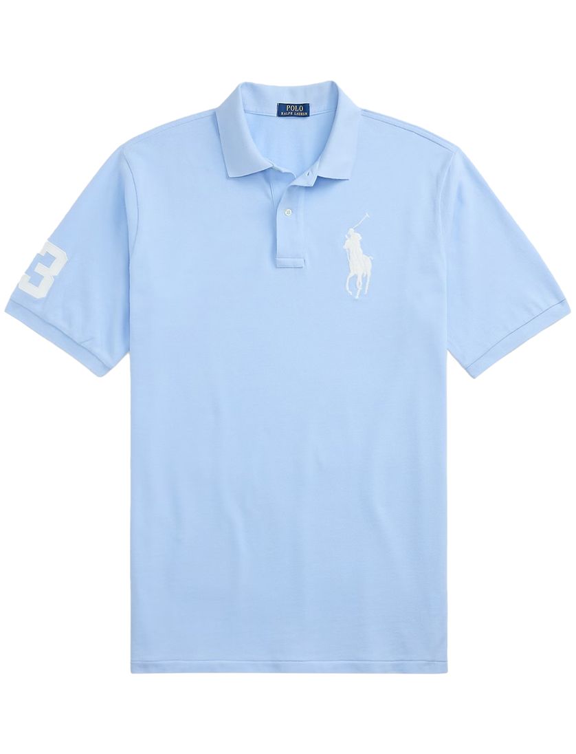 Polo Ralph Lauren polo lichtblauw groot paard