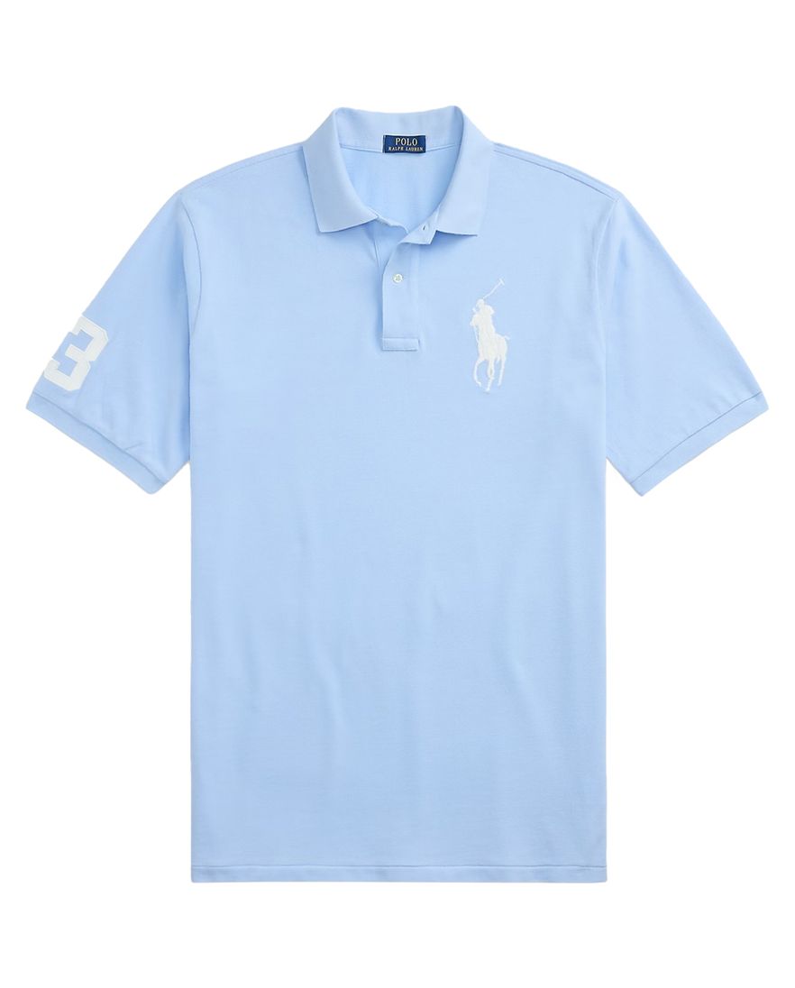 Polo Ralph Lauren polo lichtblauw groot paard