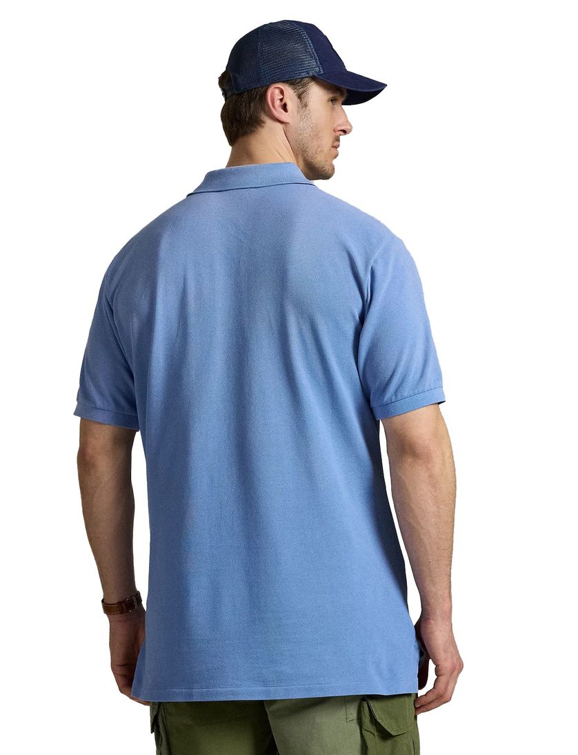 Polo Ralph Lauren polo blauw beer Big & Tall pique