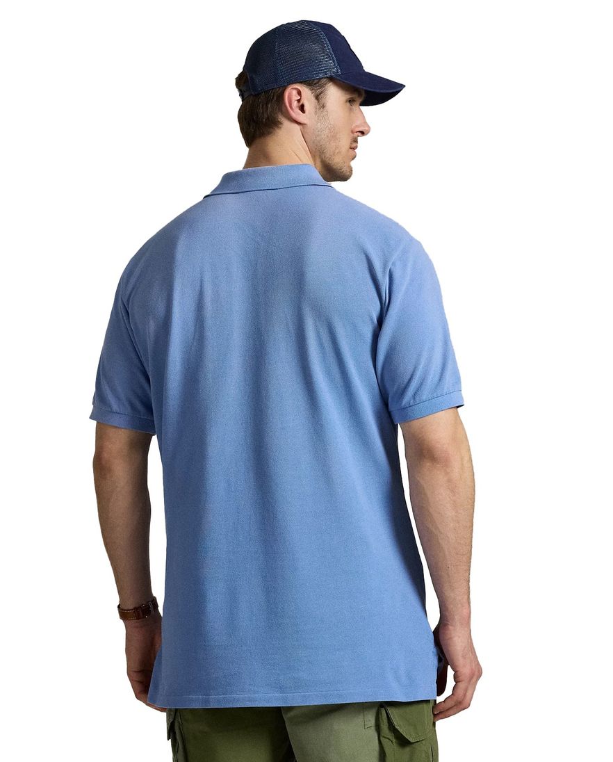 Polo Ralph Lauren polo pique blauw beer Big & Tall
