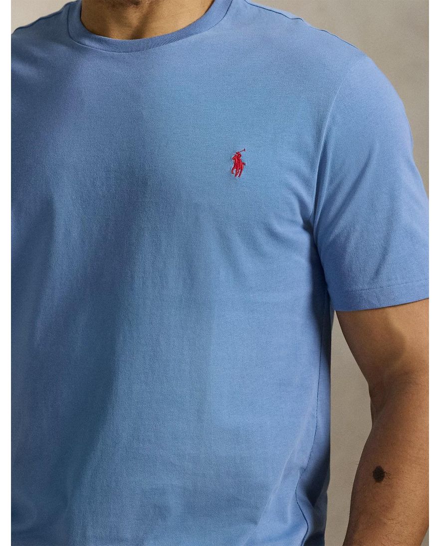 Polo Ralph Lauren T-shirt middenblauw effen