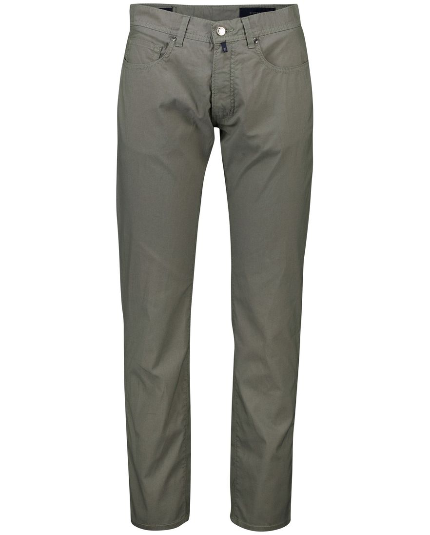 Pierre Cardin Lyon tapered fit pantalon groen