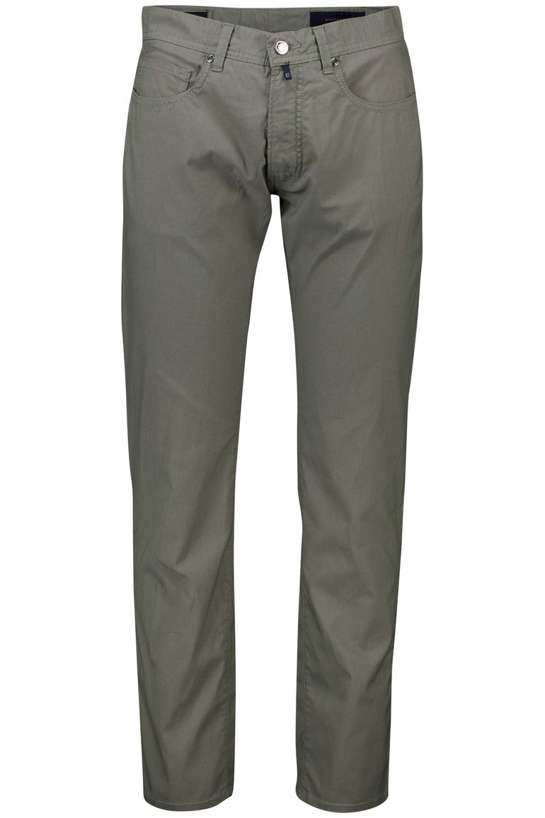 Pierre Cardin Lyon tapered fit pantalon groen