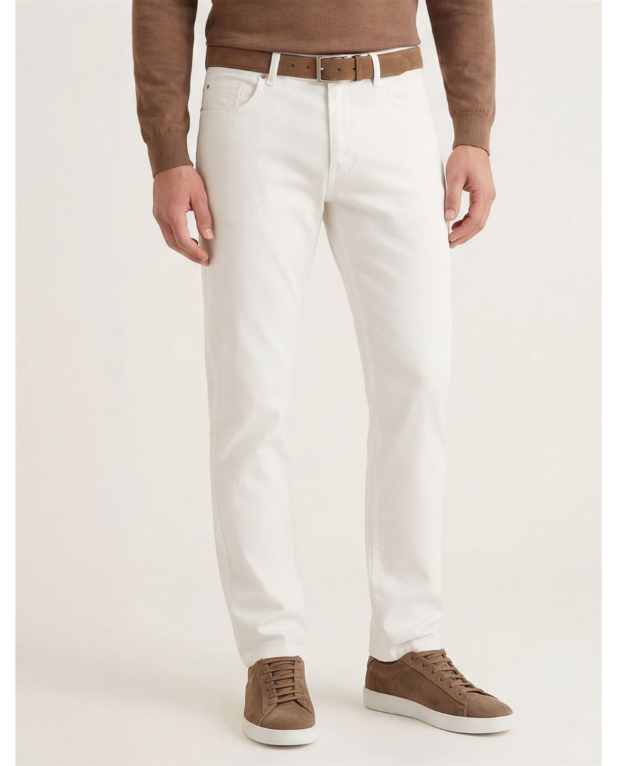 Pierre Cardin Pantalon 5-p creme Lyon