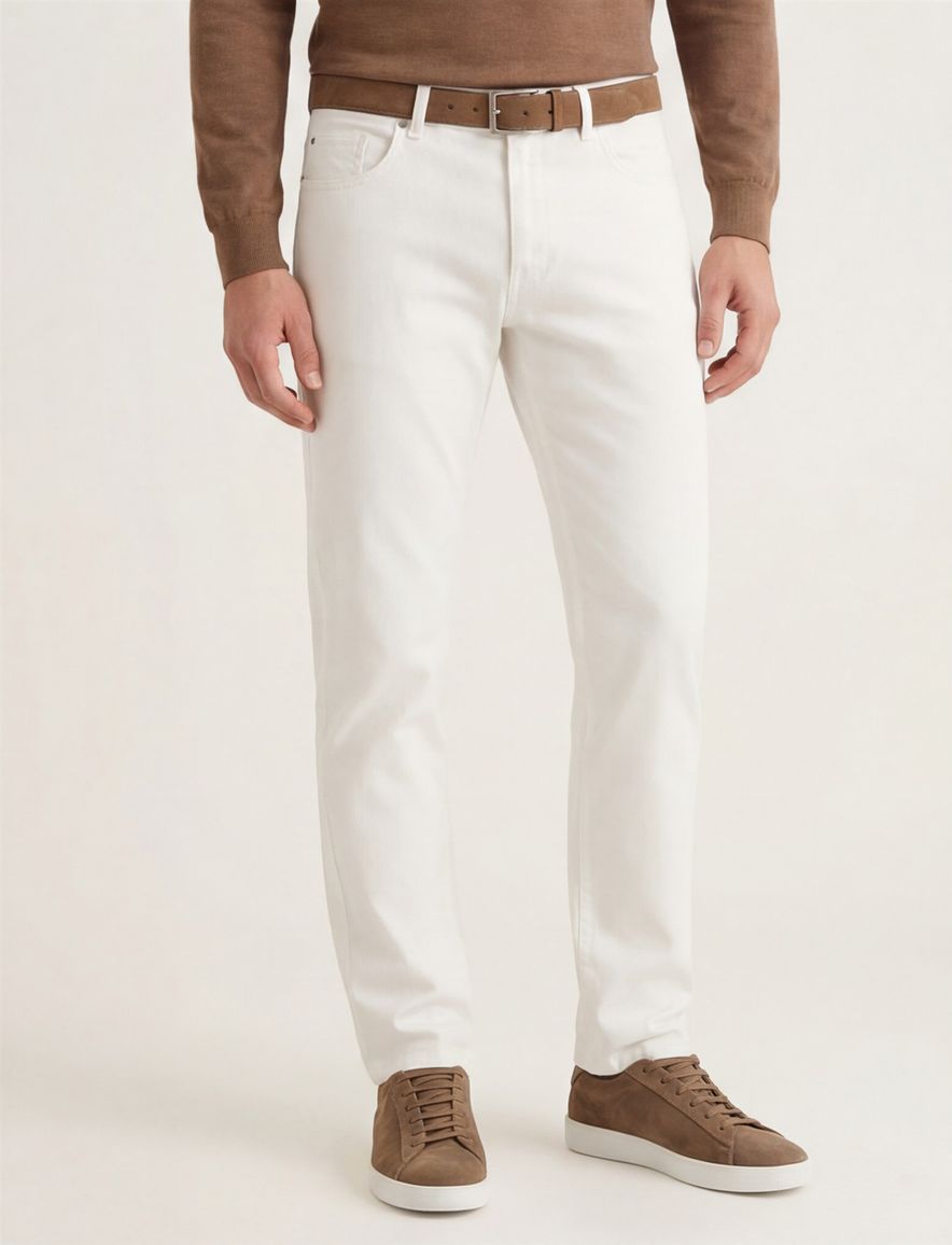 Pierre Cardin Pantalon 5-p creme Lyon