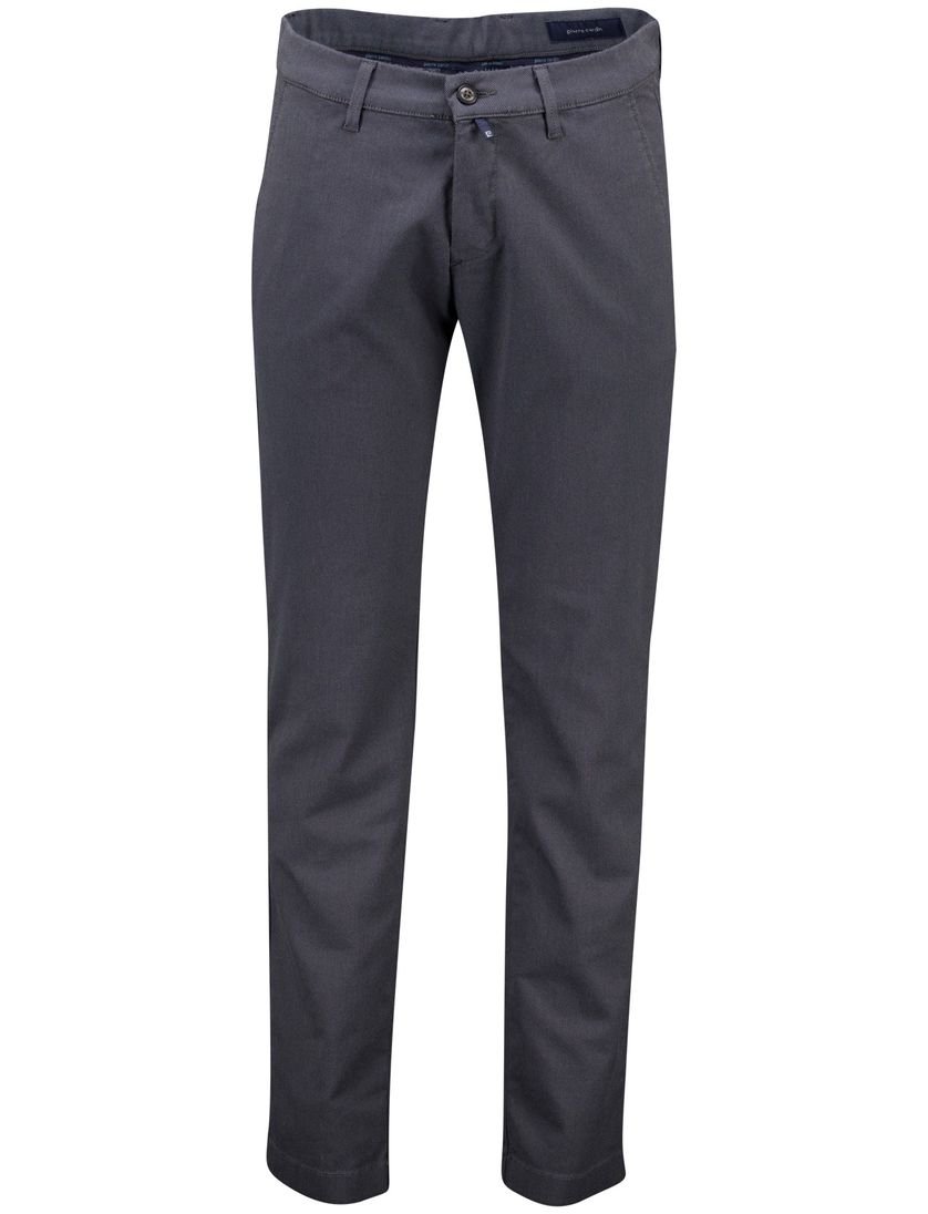 Pierre Cardin pc calais pantalon grijs effen