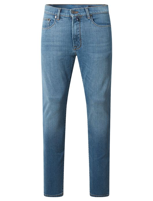 Pierre Cardin pantalon 5-p PC-Laval blauw denim