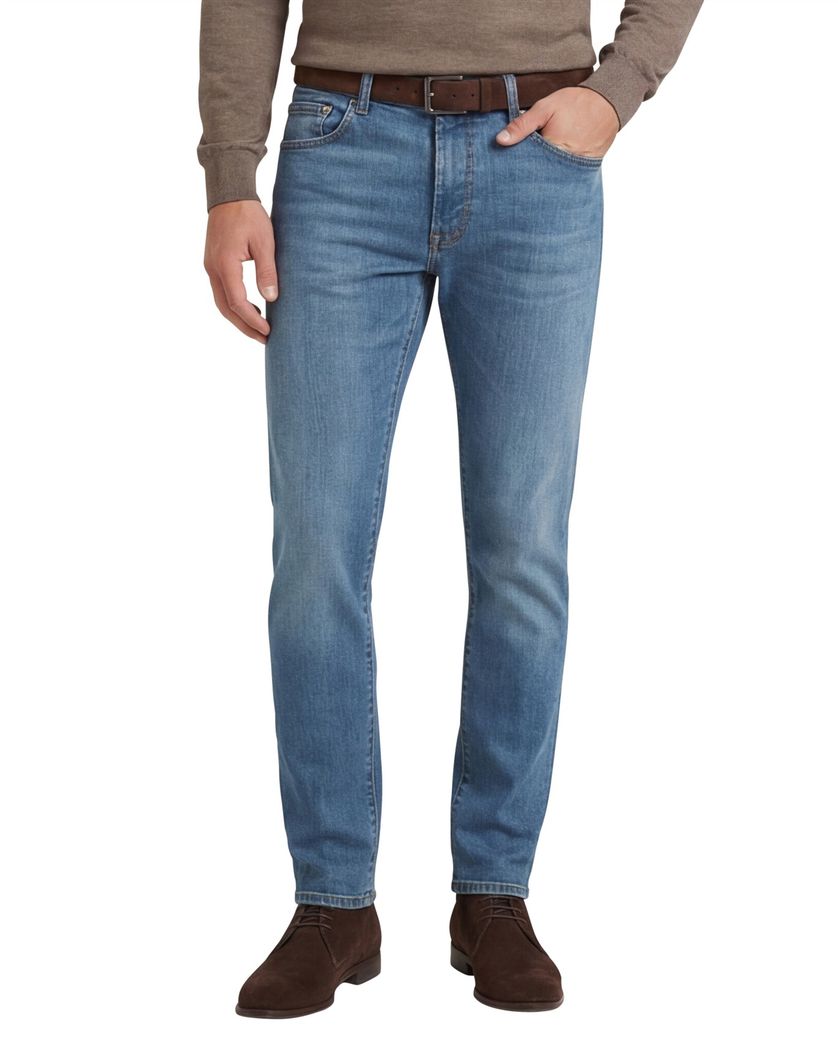 denim Pierre Cardin jeans 5-p Laval blauw normale fit