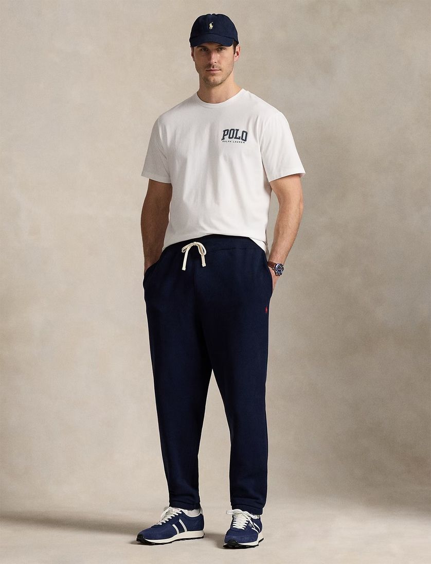 Big & Tall Polo Ralph Lauren T-shirt wit opdruk katoen