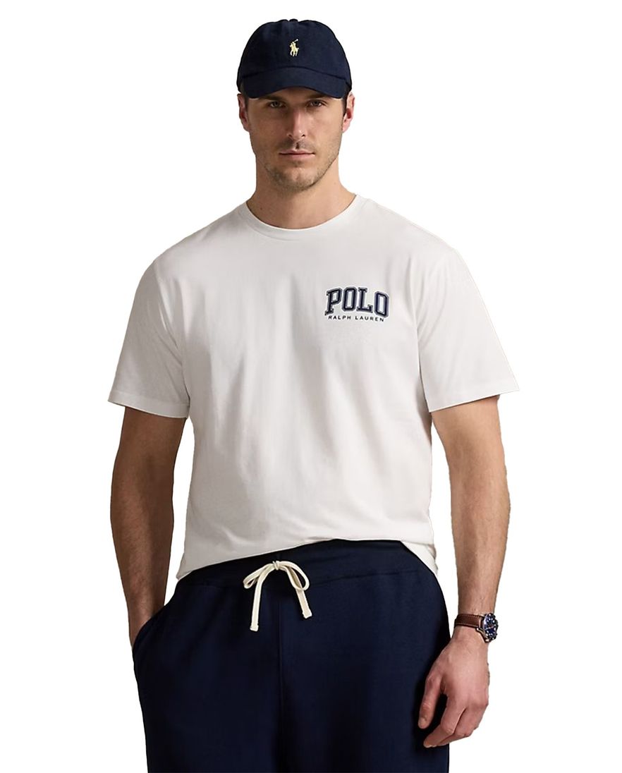Big & Tall Polo Ralph Lauren T-shirt wit opdruk