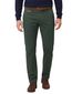 Gardeur Pantalon groen modern fit katoen