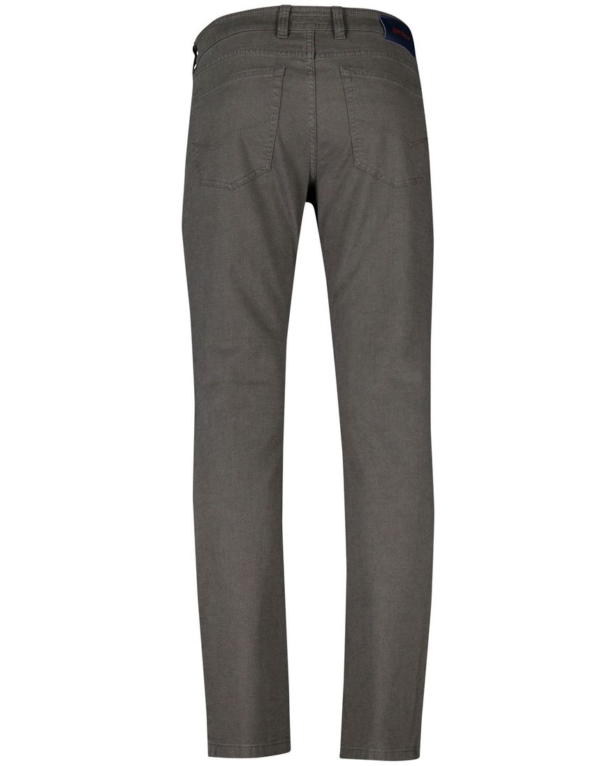 Gardeur Bill 5- pocket pantalon groen gemêleerd katoen
