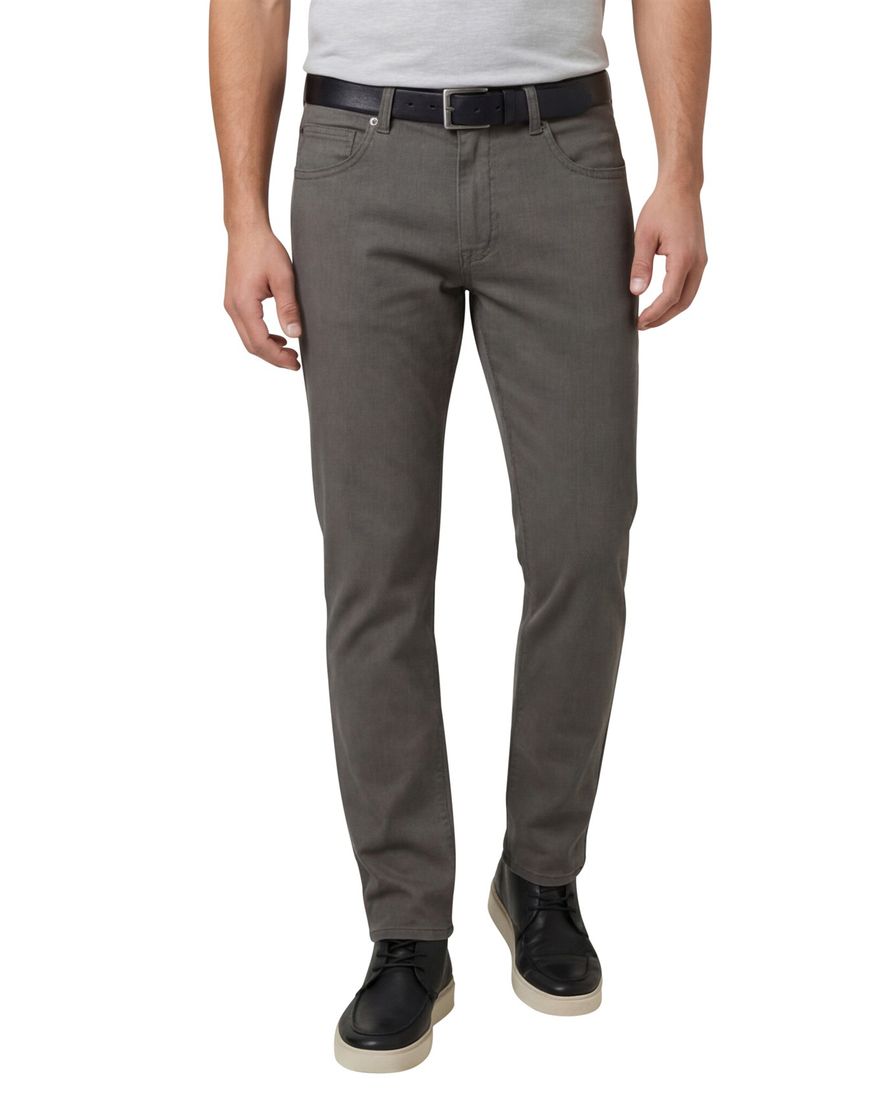 Gardeur Bill 5- pocket pantalon groen gemêleerd katoen