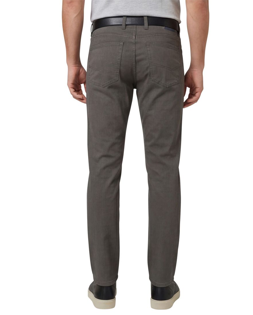 Gardeur Bill 5- pocket pantalon groen gemêleerd katoen