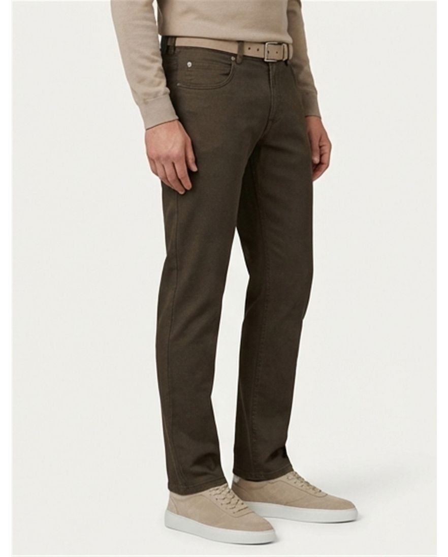 Gardeur bruin modern fit 5-pocket