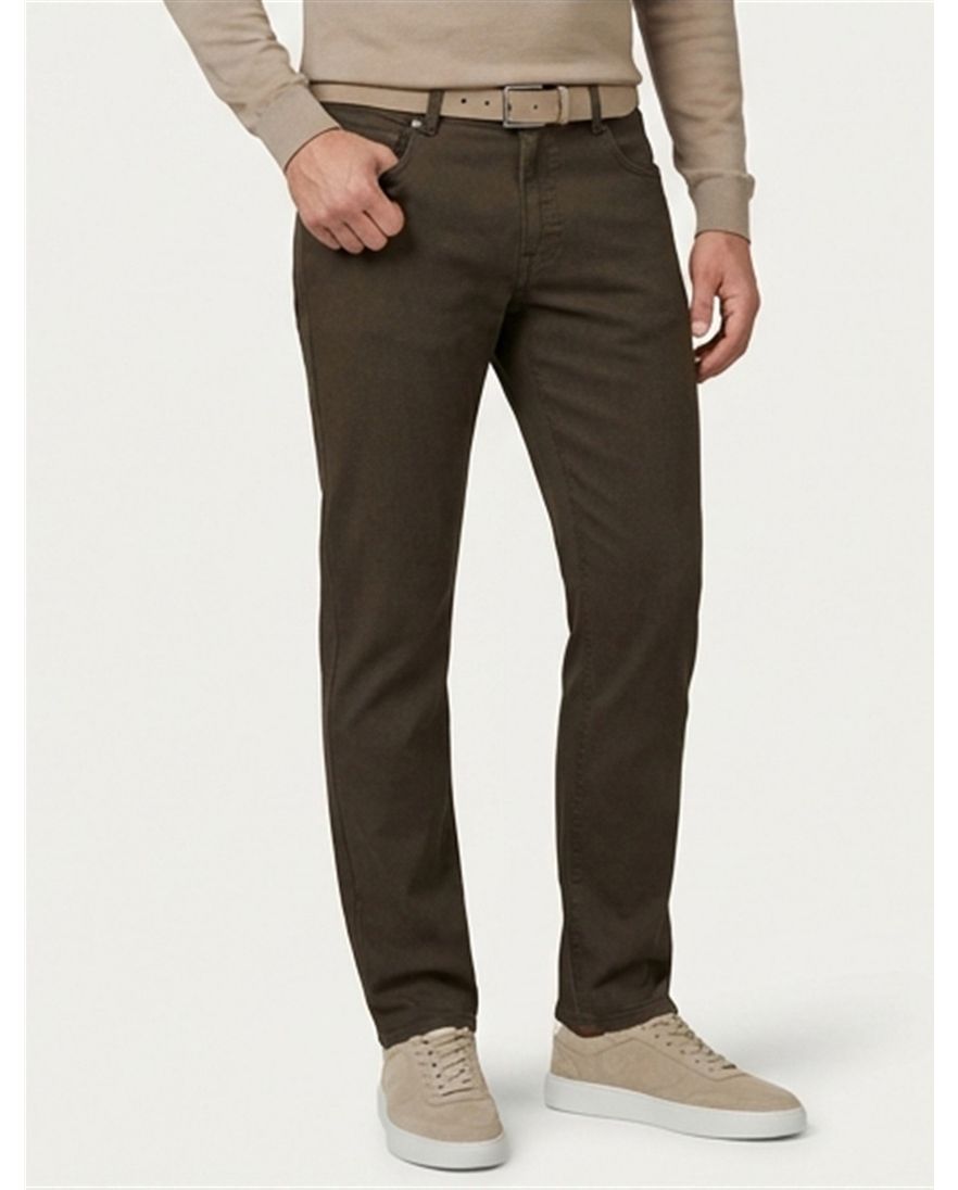 Gardeur bruin modern fit 5-pocket