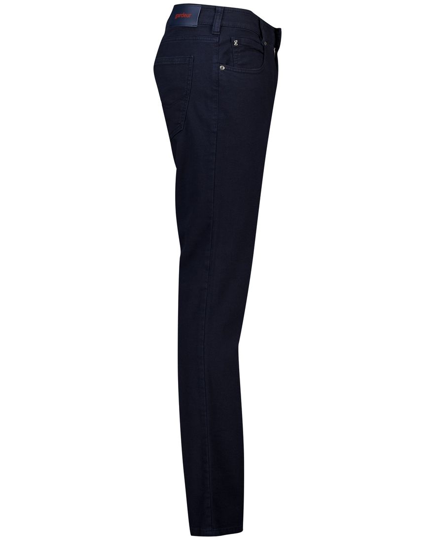 Gardeur Pantalon donkerblauw modern fit 5-pocket