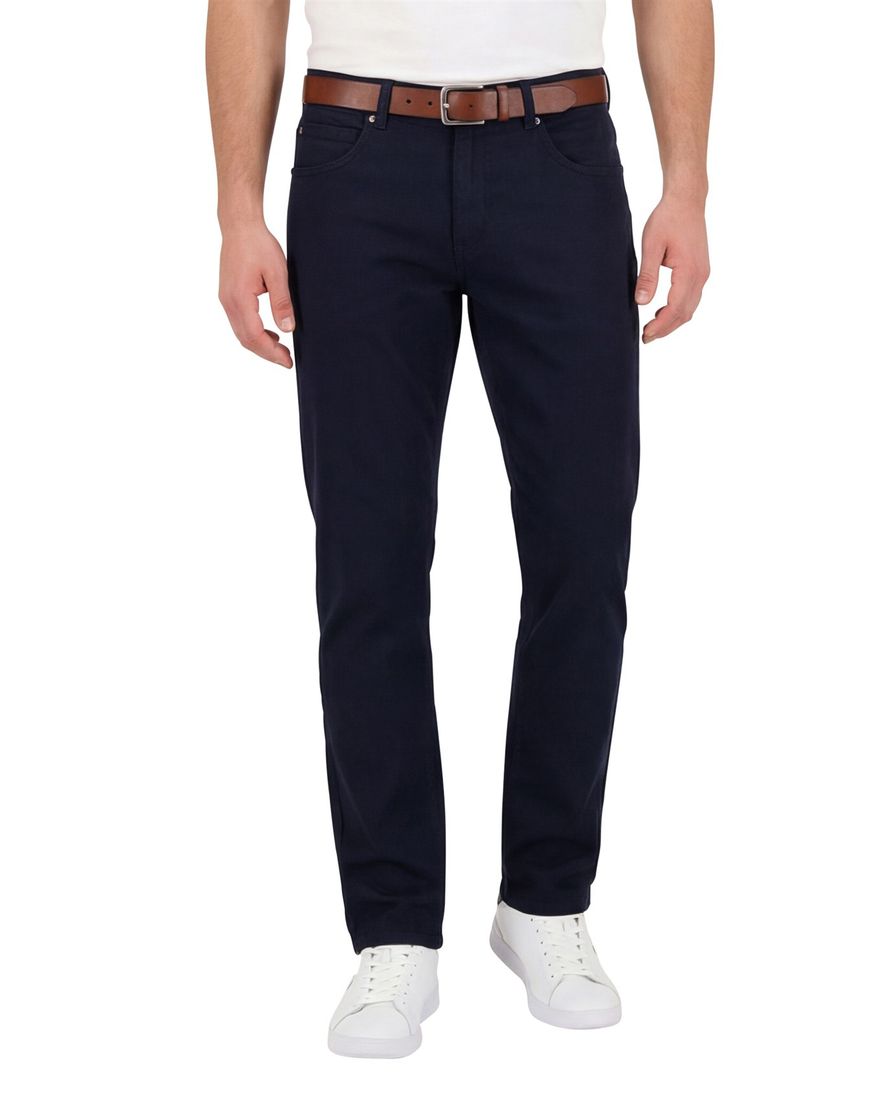 Gardeur Pantalon donkerblauw modern fit 5-pocket
