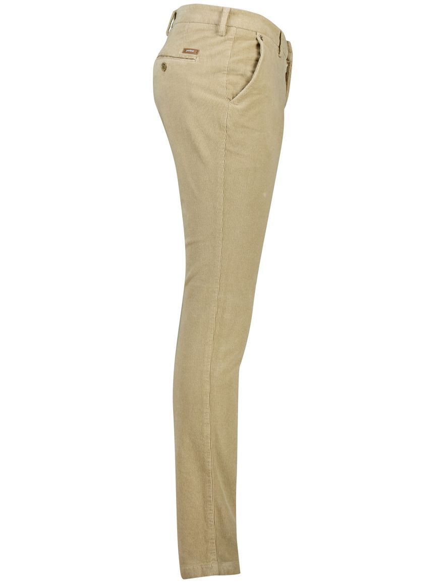 Gardeur Pantalon katoen beige corduroy