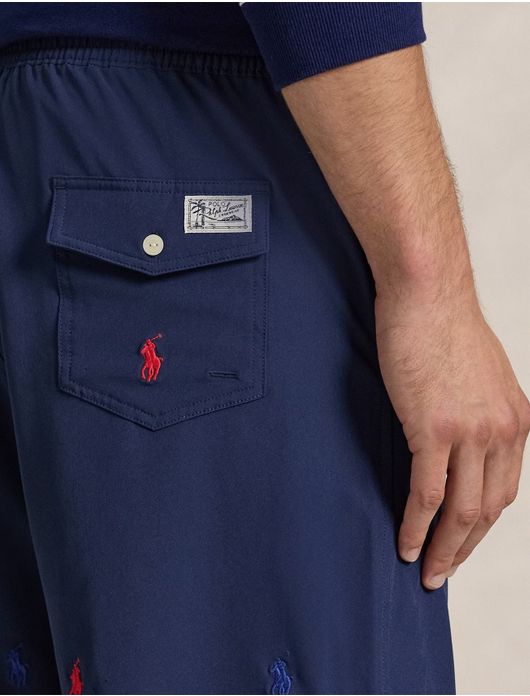 Polo Ralph Lauren zwemshort blauw print Big & Tall