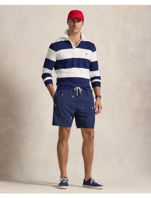 Polo Ralph Lauren zwemshort blauw print Big & Tall