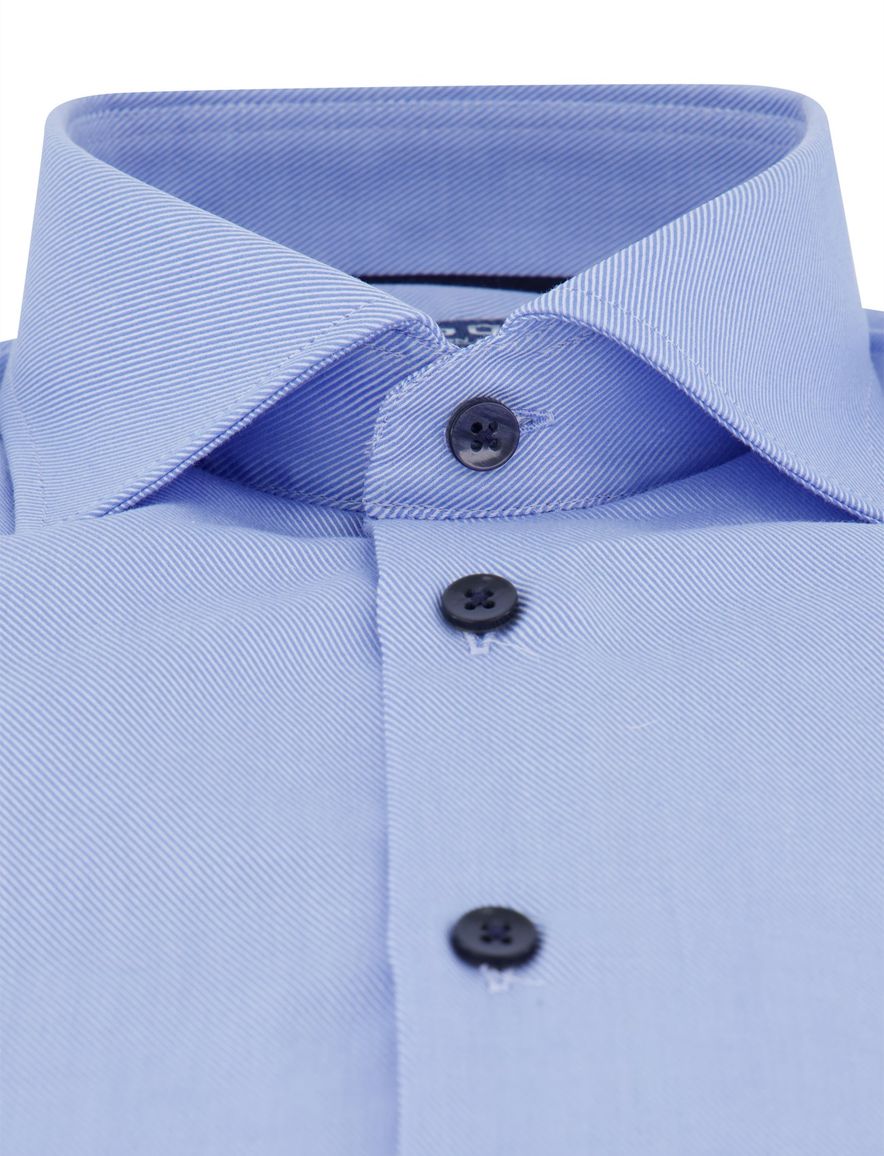 Ledub overhemd blauw modern fit