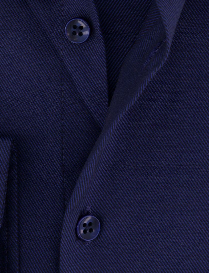 Ledub Shirt dress ml 5 donkerblauw wide collar