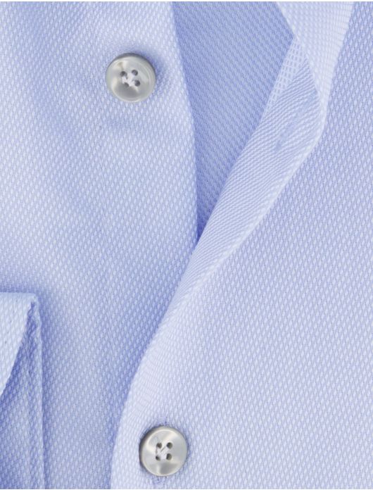 John Miller overhemd tailored fit blauw